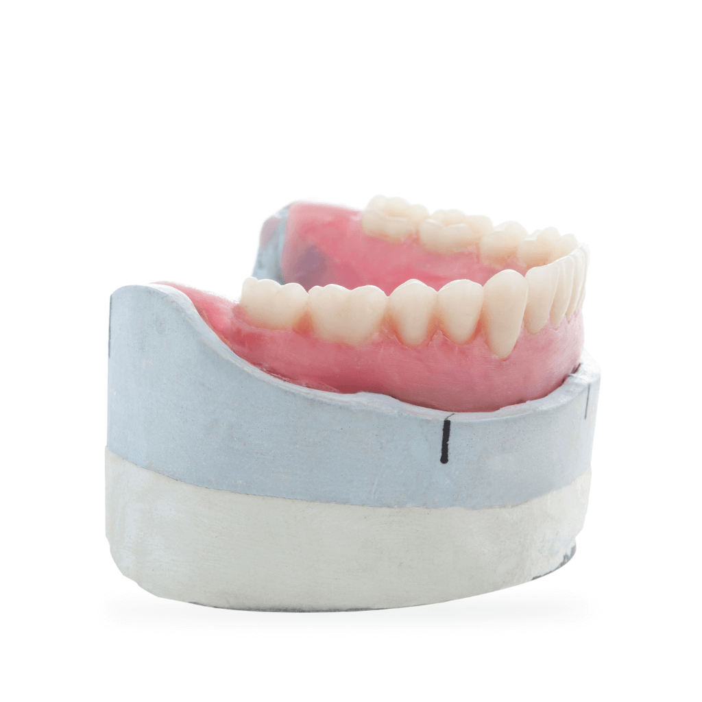 complete set of dentures