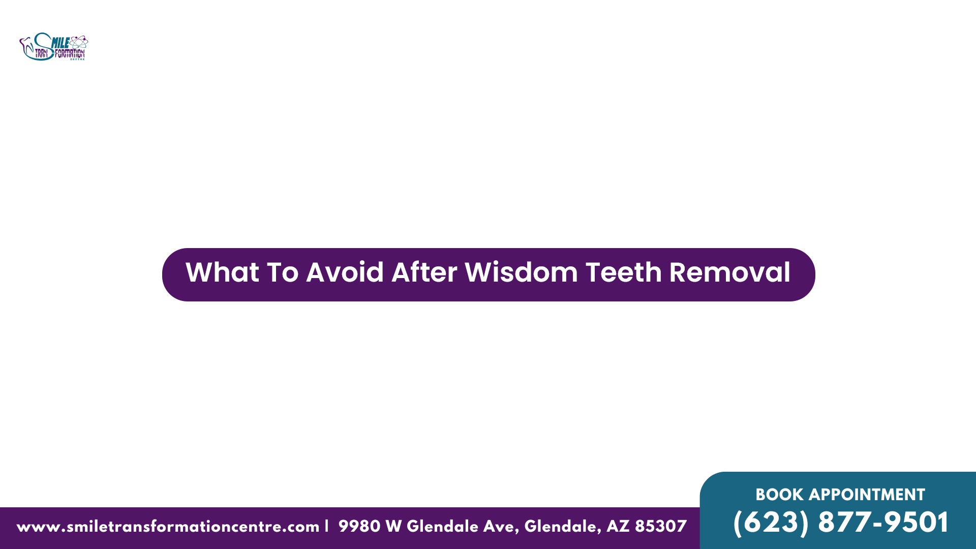 What To Avoid After Wisdom Teeth Removal