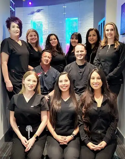 dental team at glendale dentist smile transformation center